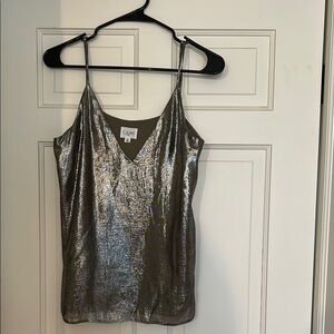 Cami NYC Silver Camisole